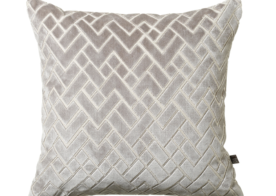 Grey Fracture Cushion